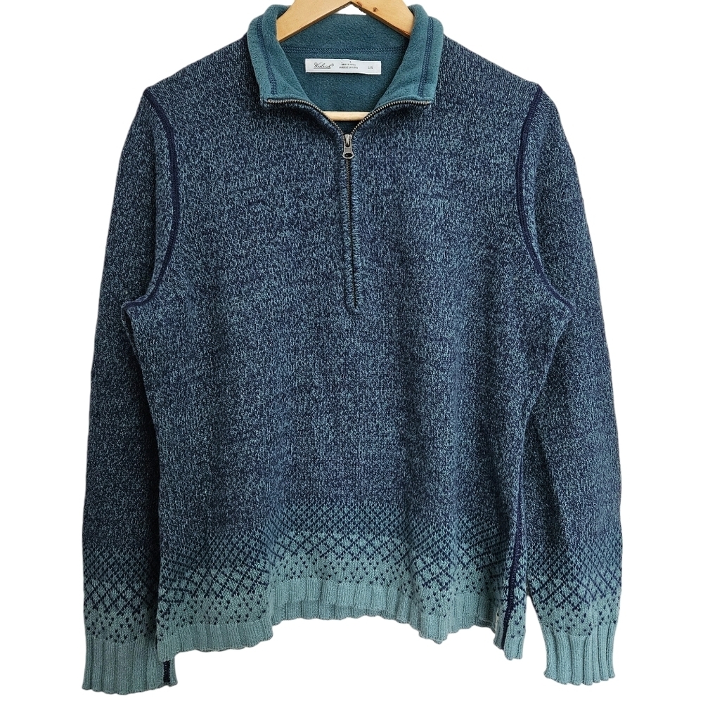 Woolrich Tanglewood 1/2 Zip Sweater II‎ blue ombre